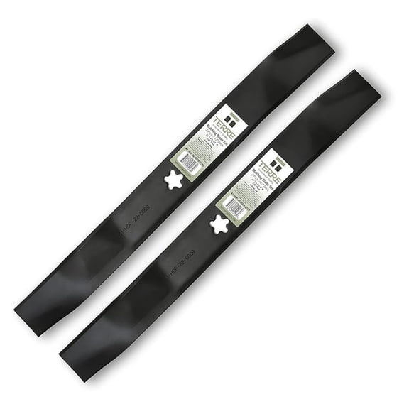 Terre Products, 2 Pack, Mulching Lawn Mower Blades, 42 Inch Deck, Compatible with 134149, 138971, 422719, 532134149