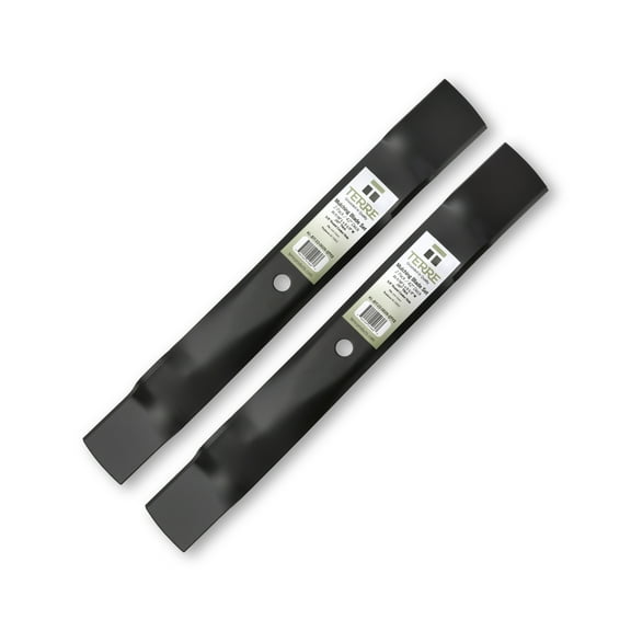 Terre Products, 2 Pack Mulching Lawn Mower Blades, 42 Inch Deck, Compatible with John Deere, Replacement for M139802