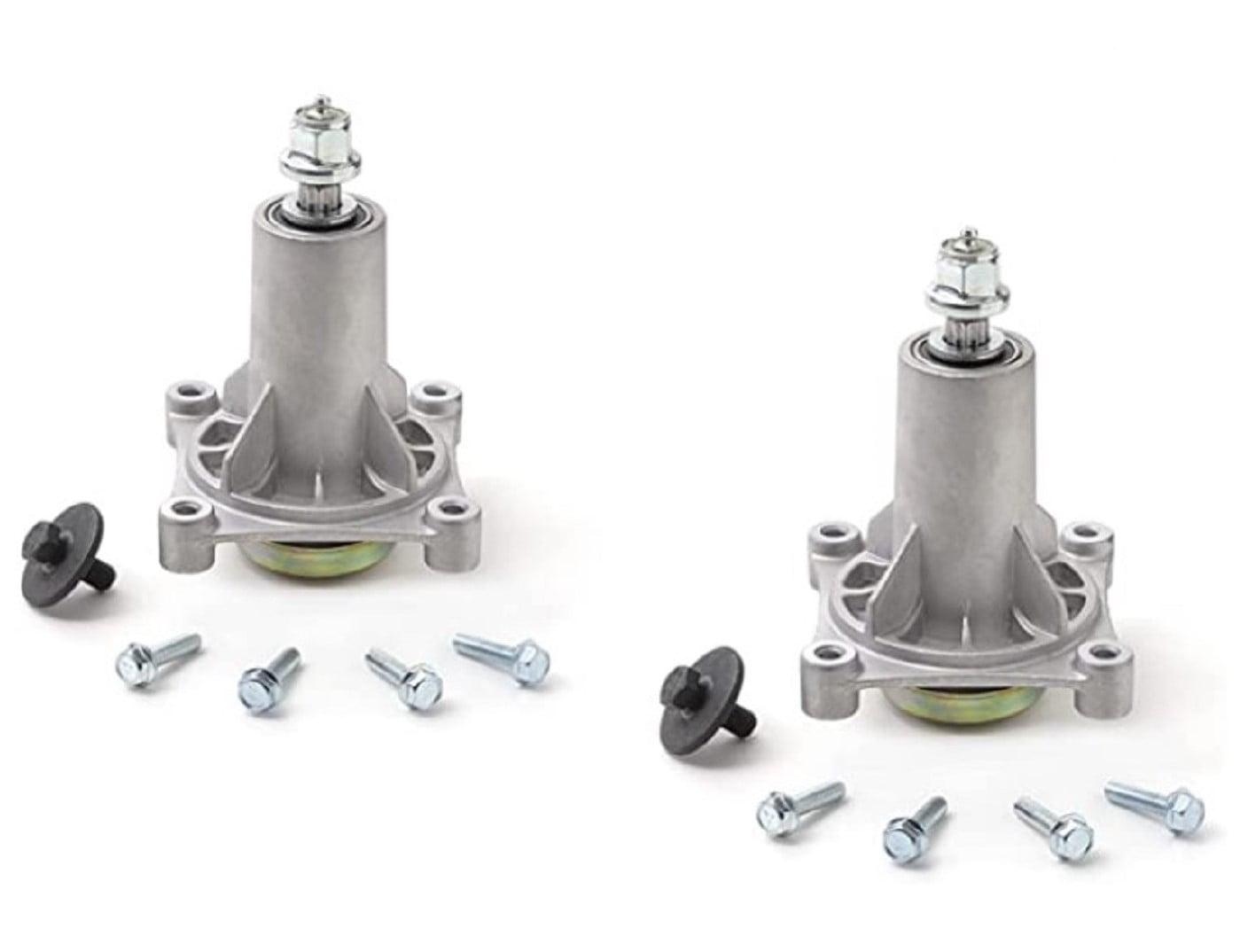 Terre Products, 2-Pack, Replacement Lawn Mower Spindle Assembly, Fits 42", 46", 48", 54" Mower Decks, Compatible with Husqvarna 532192870, 532187281, 532187292, AYP 187292, 192870, Ariens 21546238, 21