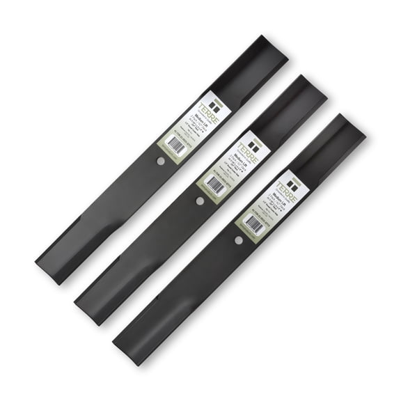 Terre Products, 3 Pack Medium Lift Lawn Mower Blades, 62 Inch Deck, Compatible with Toro, Replacement for 44-6250, 106-0629, 108-1124