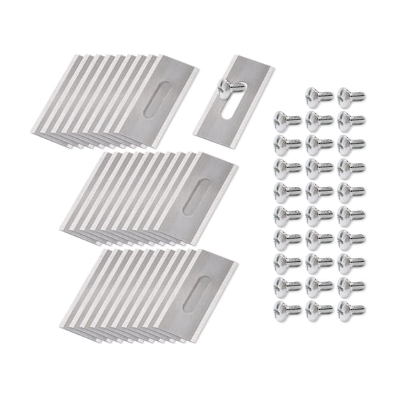 Terre Products, 30 Pack, Robotic Lawn Mower Replacement Blades, Compatible with Husqvarna Automower, Gardena Sileno, McCulloch ROB S Series, and more