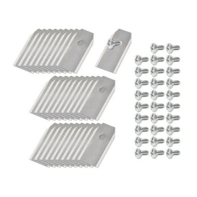 Terre Products, 30 Pack, Robotic Lawn Mower Replacement Blades, Compatible with Husqvarna Automower, Gardena Sileno, McCulloch ROB S Series