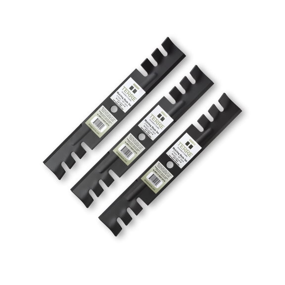 Terre Products 48-Inch Mulching Lawn Mower Blades for Gravely, Scag, Hustler, John Deere