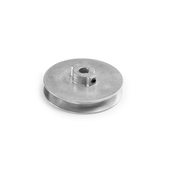 Terre Products, Heavy Duty 4" V-Groove Drive Pulley, Precision 1/2" Bore, Robust Z3A Zinc Alloy Die Cast Pulley