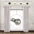 thumbnail image 1 of Terreca 1" dia. Side Curtain Rod 12-20 inch long (Set of 2) - Satin Nickel, 1 of 2