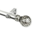 thumbnail image 1 of Terreca Curtain Rod 1" OD 28-48 inch - Satin Nickel, 1 of 3