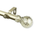 thumbnail image 1 of Terreca Curtain Rod 1" OD 48-84 inch - Gold, 1 of 3