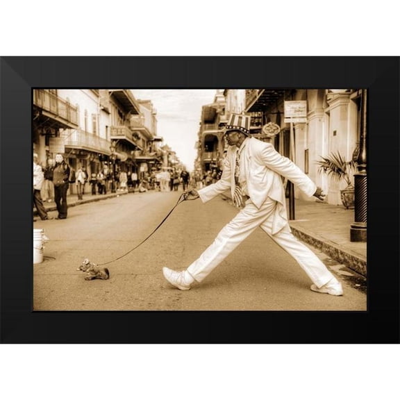Terrible, Aurelien 14x11 Black Modern Framed Museum Art Print Titled - New Orlean s Show