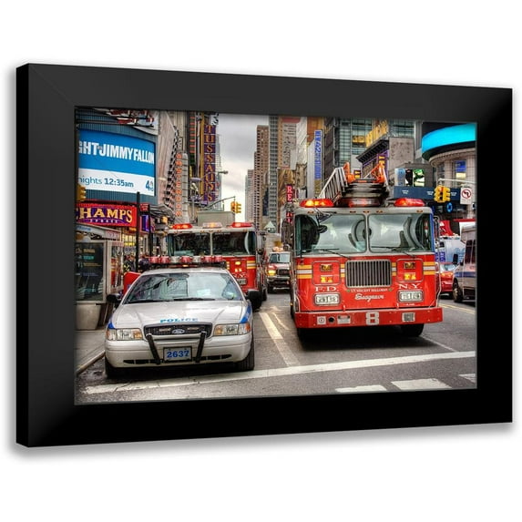 Terrible, Aurelien 24x19 Black Modern Framed Museum Art Print Titled - First Scene