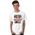 thumbnail image 1 of Terrible Brother Awesome Uncle Men's Graphic T Shirt Tees Brisco Brands X, 1 of 6