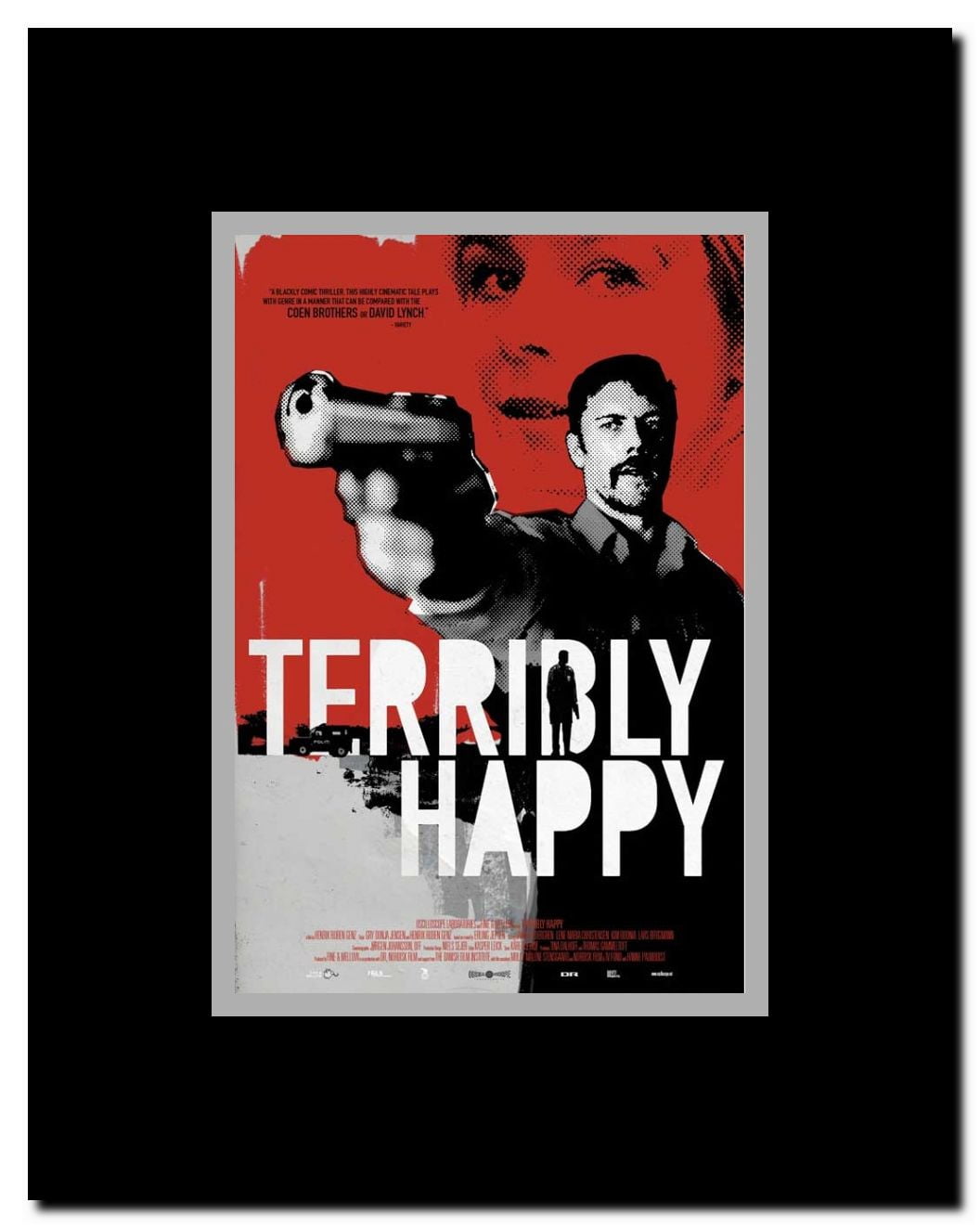 Terribly Happy Framed Movie Poster