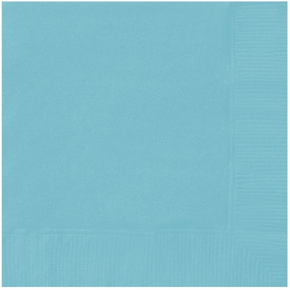 Terrific Teal Beverage Napkins, 20ct