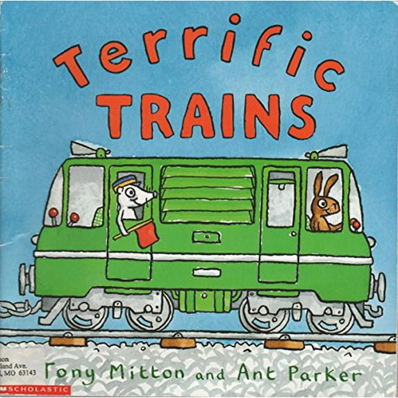 Pre-Owned Terrific Trains Paperback Tony;Parker Mitton