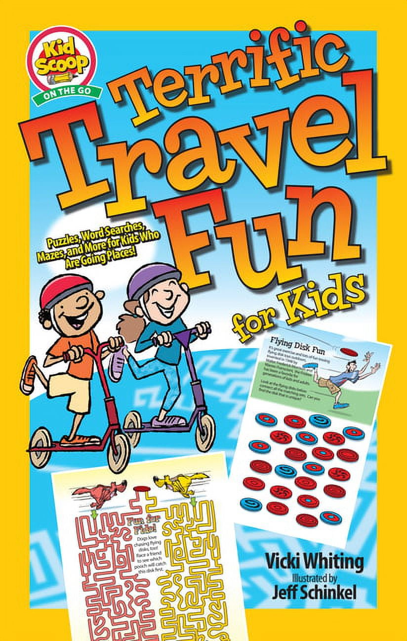 Terrific Travel Fun for Kids Puzzles, Word Searches, Mazes, and More