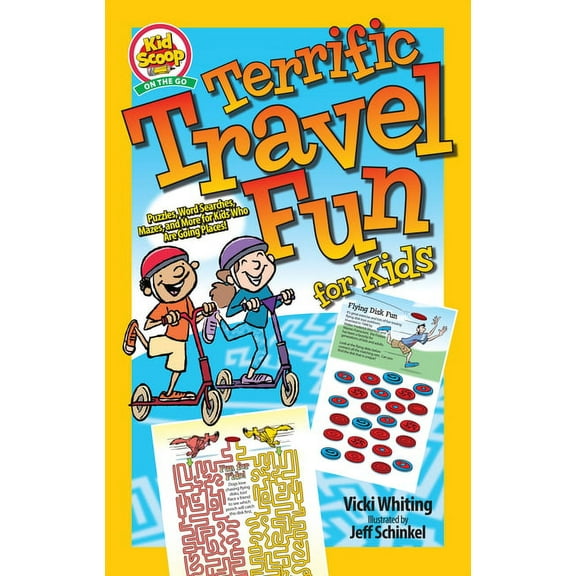 Terrific Travel Fun for Kids: Puzzles, Word Searches, Mazes, and More for Kids Who Are Going Places!, (Paperback)