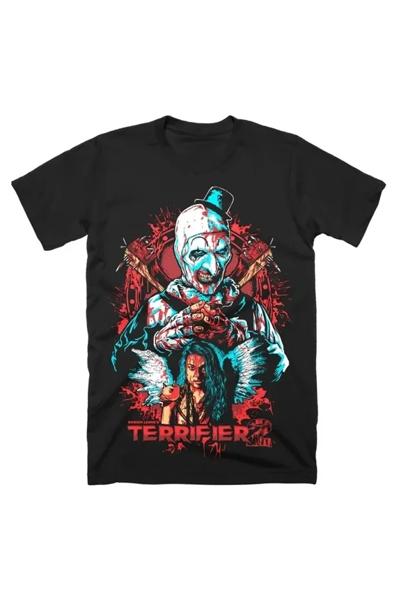 Terrifier 2 Horror Movie Shirt, Retro Halloween T-shirt, Gift for Horror Fans
