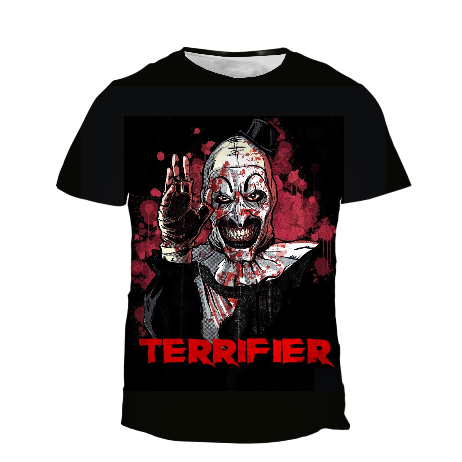 映画 公式 Terrifier 2 Tシャツ テリファー Terrifier 2 Horror Movie Shirt, Scary Character T-Shirt