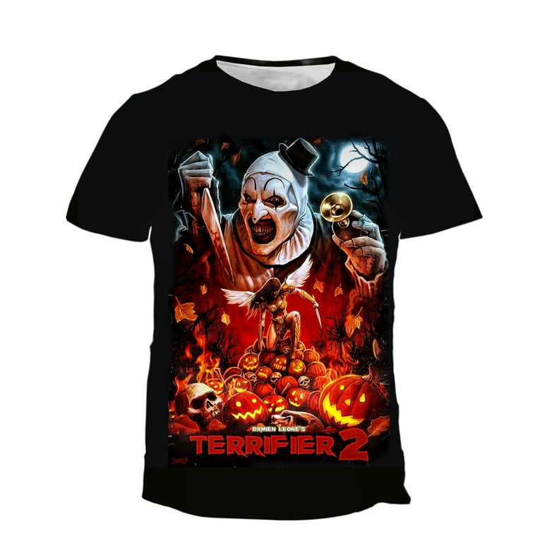 Terrifier 2 Horror Movie Shirt, Scary Character T-Shirt