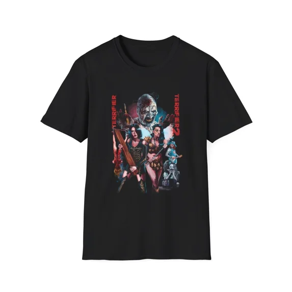 Terrifier 2 T-Shirt, Halloween Horror Movie Tee