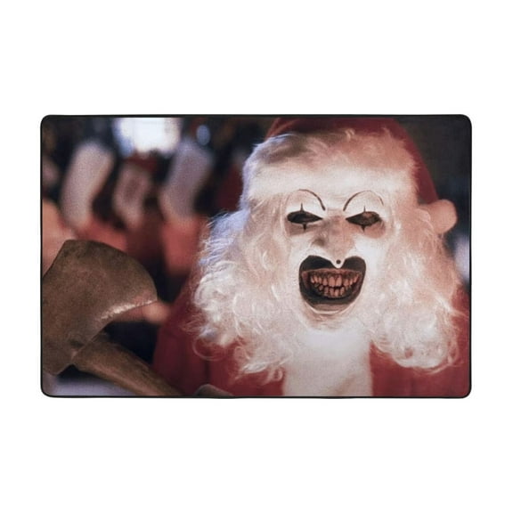 Terrifier 3 Rugs Washable Cover Floor Rug Carpets Bathroom Decorations For Kitchen Bedroom Indoor 36"X24"