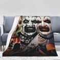 thumbnail image 1 of Terrifier Air Conditioning Blanket Lightweight Thermal Bed Quilt Ultra Cozy Throw Blanket Tapestry For Bedding Sofa And Travel 66" X 90", 1 of 7