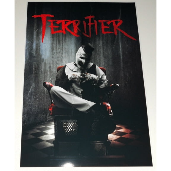 Terrifier Art the Clown 2016 Cult/Extreme Horror Poster 19"x13" Killer Clown