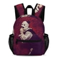 thumbnail image 1 of Terrifier Backpack 13 Inch Schoolbag High Quality Rucksack Bookbag Casual Shoulder Satchel for Daily Travel, 1 of 8