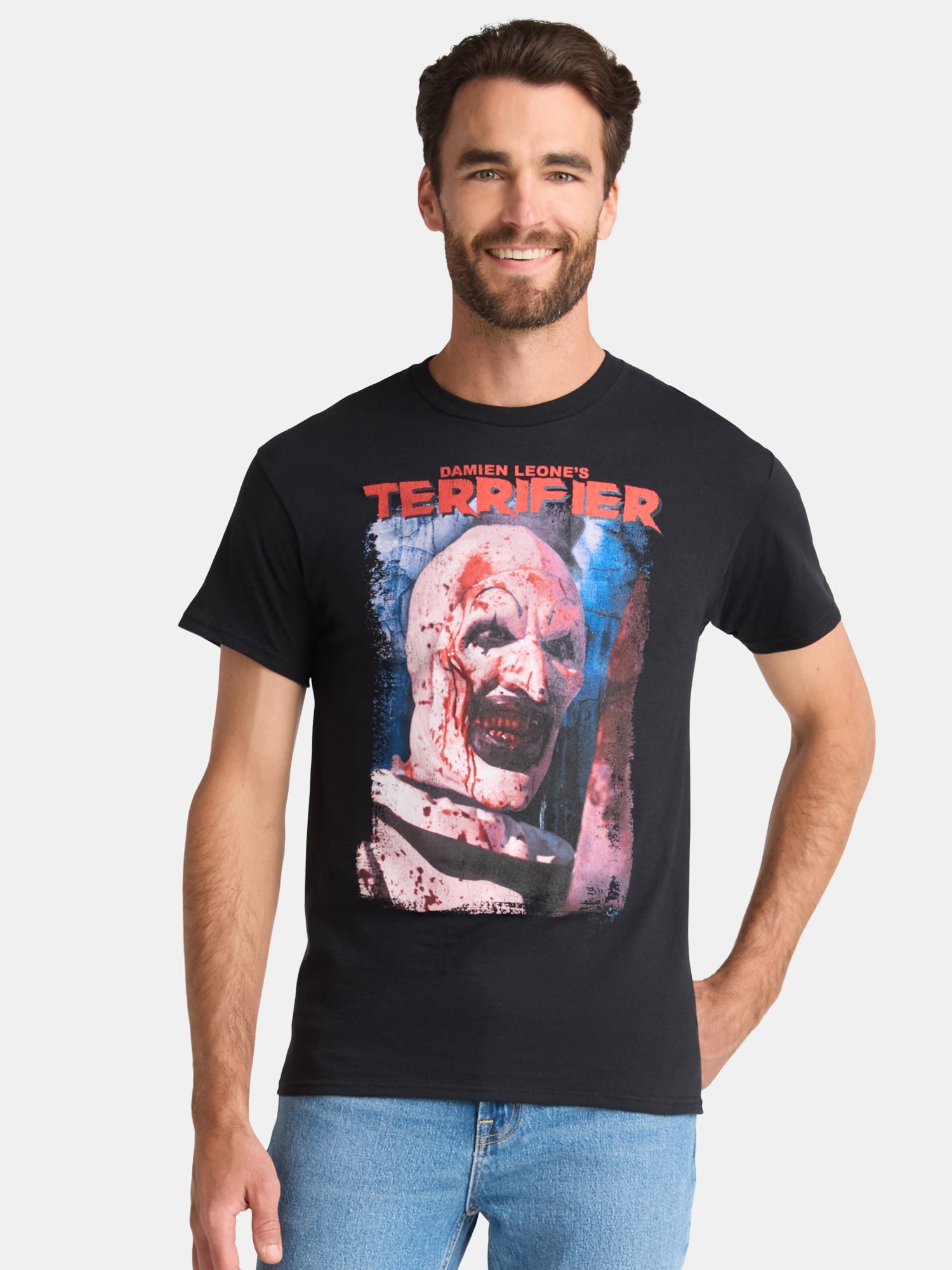 Terrifier Men's and Big Men's Graphic Tee, Sizes S-3XL - Walmart.com