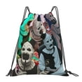 thumbnail image 1 of Terrifier Drawstring Backpack Lightweight Portable Sport Gym Sackpack Draw String Cinch Bags For Men Women, 1 of 9
