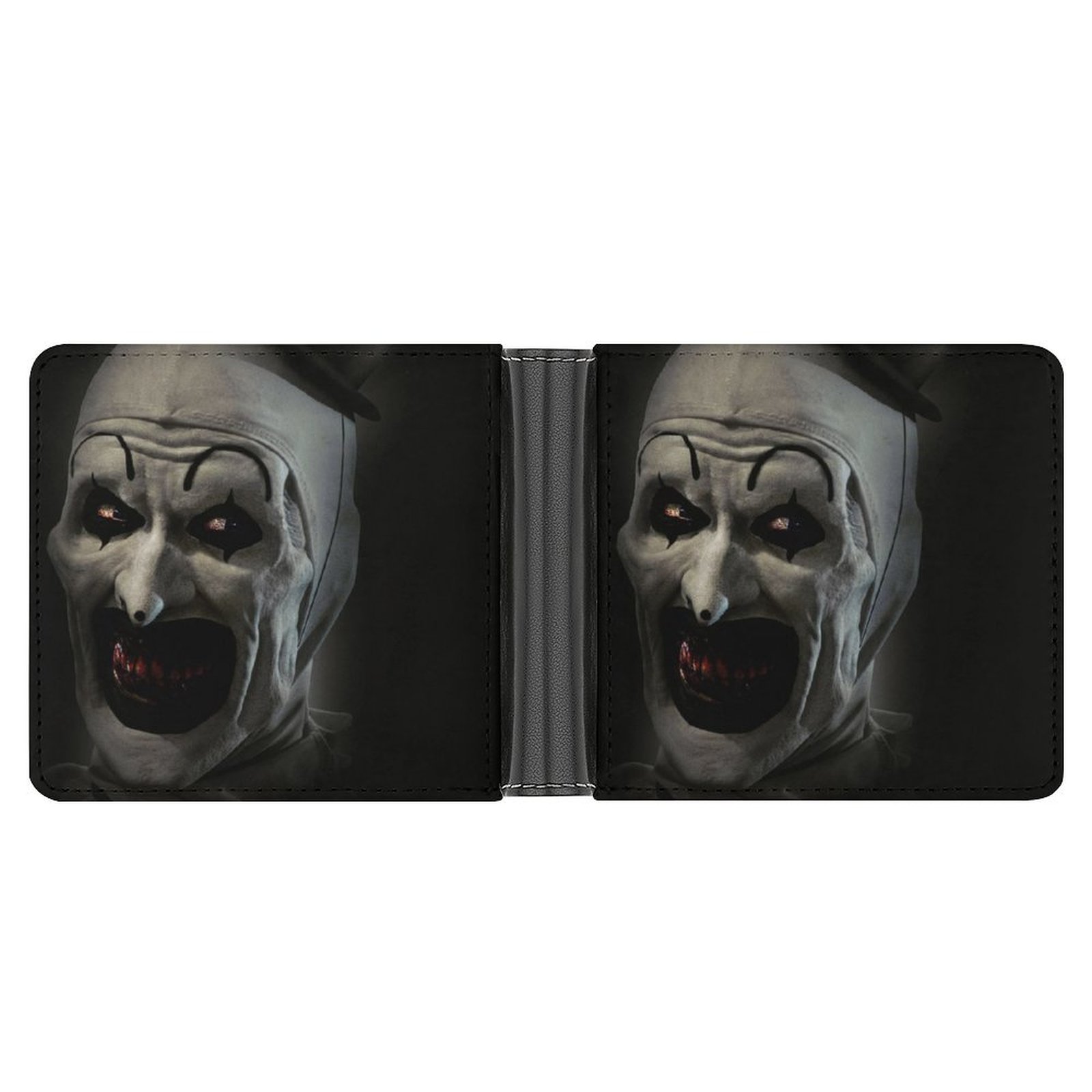 Terrifier Fashion Bifold Wallet Large Capacity Slim Minimalist Purse ...