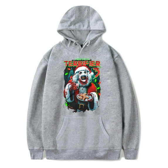 Terrifier Halloween Hoodie Merch For Men/Women Unisex Long Sleeve Sweatshirt Winter Fashion Pullover Hooded Streetwear