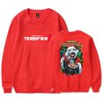 thumbnail image 1 of Terrifier Halloween Horror Movies Merch Long Sleeve Crewneck Sweatshirt For Men/Women Unsiex Fashion Streetwear Top, 1 of 3