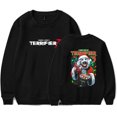 thumbnail image 1 of Terrifier Halloween Horror Movies Merch Long Sleeve Crewneck Sweatshirt For Men/Women Unsiex Fashion Streetwear Top, 1 of 3