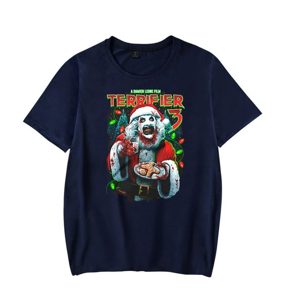 Terrifier Halloween T-Shirt Merch Women/Men Unisex Summer Short Sleeve TShirt Fashion Streetwear