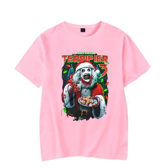 Terrifier Halloween T-Shirt Merch Women/Men Unisex Summer Short Sleeve TShirt Fashion Streetwear
