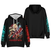 IYQPJSDK Terrifier Hoodie Halloween Horror Movie Merch For Women/Men Long Sleeve Sweatshirt Scary Style Streetwear