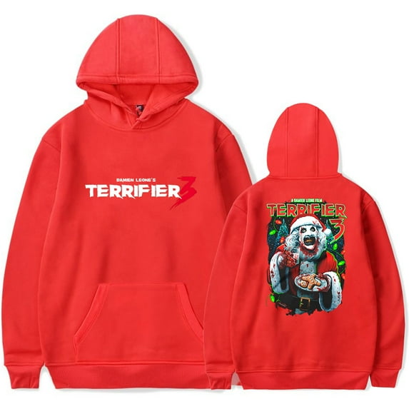 Terrifier Hoodie Halloween Merch For Men/Women Unisex Long Sleeve Sweatshirt Winter Fashion Pullover Hooded Streetwear