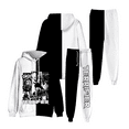 thumbnail image 1 of Terrifier Hoodies Set Halloween Horror Movie Merch For Men/Women Cosplay Scary Sweatshirt Pants Two Piece Set, 1 of 3