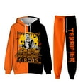 thumbnail image 1 of Terrifier Hoodies Set Halloween Horror Movie Merch For Men/Women Cosplay Scary Sweatshirt Pants Two Piece Set, 1 of 6