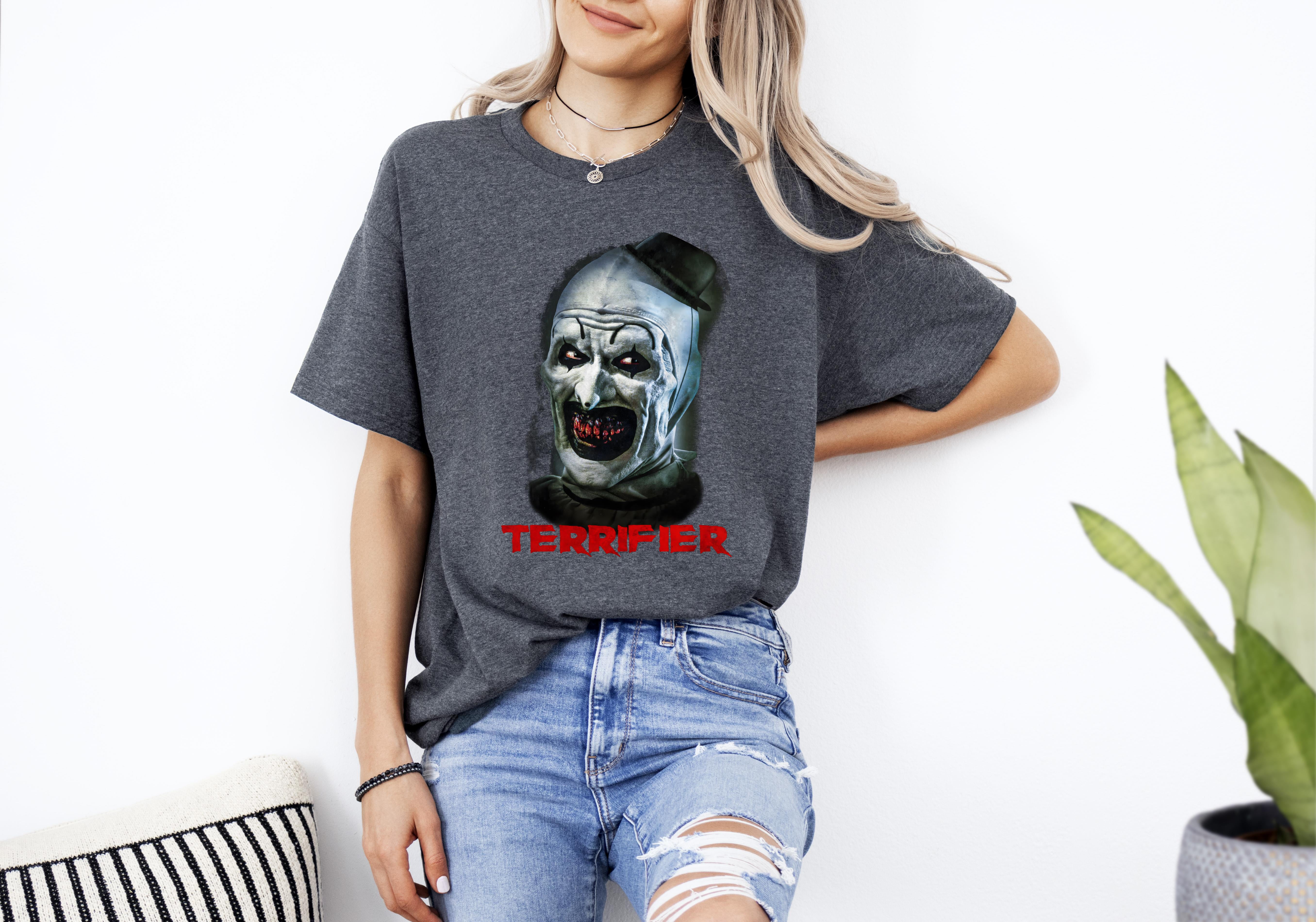 Terrifier Horror Movie Tshirt Up To 4XL