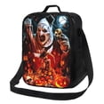 thumbnail image 1 of Terrifier Insulated Lunch Bags Bento Bag Zipper Portable Lunch-Box Shoulder Bag With Adjustable Shoulder Strap, 1 of 9
