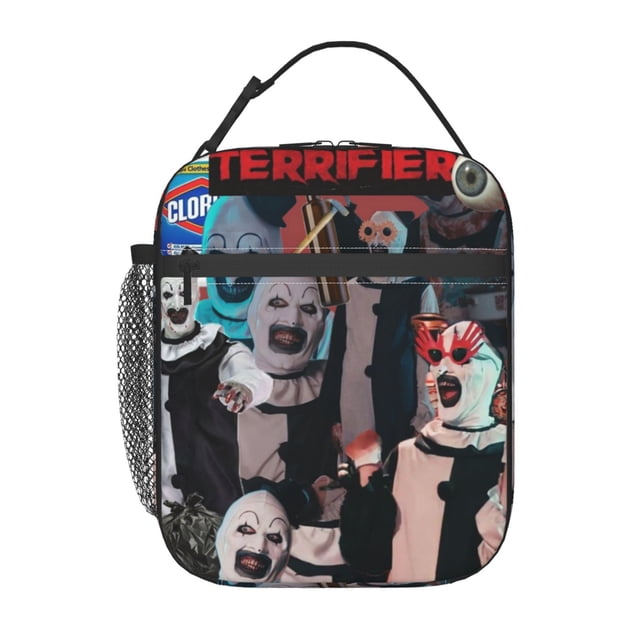 Terrifier Lunch Box Terrifier Insulated Lunch Bags Reusable Tote Bag Lightweight Lunch Box ...