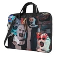 thumbnail image 1 of Terrifier Laptop Carrying Case 14 Inch Laptop Bag Computer Protective Case Shoulder Strap Carrying Briefcase Messenger Bag, 1 of 9