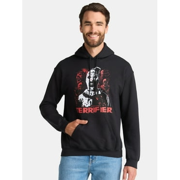 Terrifier Men's & Big Men's Pullover Hoodie Sweatshirt, Sizes XS-3XL