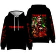 thumbnail image 1 of Terrifier Merch Hoodie Unisex Halloween Horror Movie Horror Style Long Sleeve Pullover,3XL,Style 2, 1 of 2