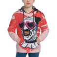 thumbnail image 1 of Terrifier Youth Hoodies 3D Print Pullover Hooded Sweatshirt Unisex Casual Sweater Tops Blouse Long Sleeve Kids Hoodie Large, 1 of 8