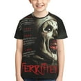 thumbnail image 1 of Terrifier Youth T-Shirts Graphic Shirts Blouse For Teen Boys Girls Casual Short Sleeve Tee Tops Large, 1 of 6