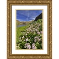 thumbnail image 1 of Terrill, Steve 13x18 Gold Ornate Wood Framed with Double Matting Museum Art Print Titled - USA, Oregon Milkweed along the John Day River, 1 of 4