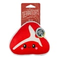 thumbnail image 1 of Territory 022266178026 5.5 in. Plush Squeaker Steak Dog Toy, 1 of 1