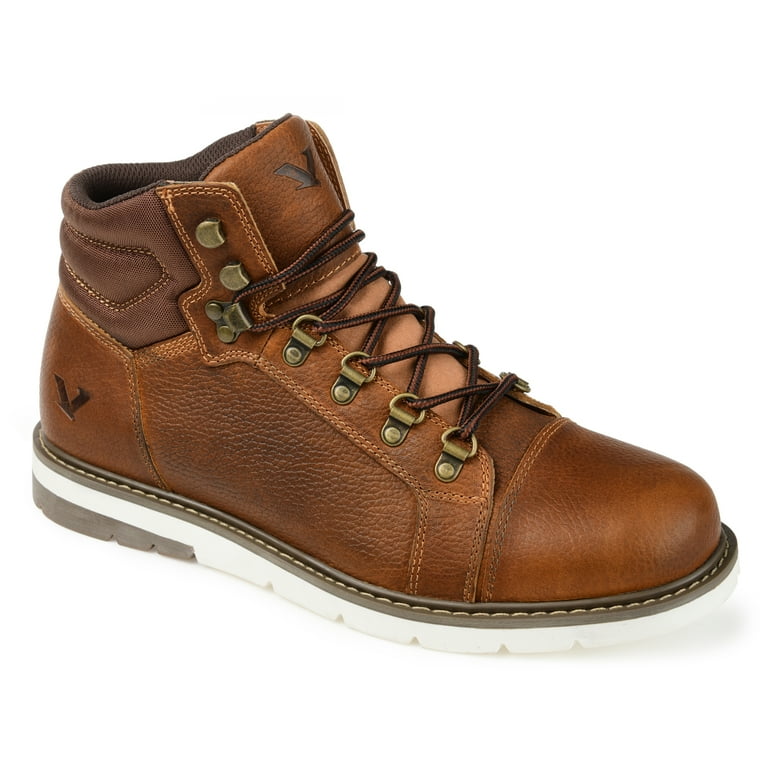 靴 atlast lot708a brown Territory Atlas Cap Toe Ankle Boot - Walmart.com